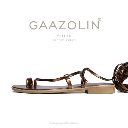 صندل مافین گازولین مسی - GAAZOLIN Mufin Sandals Copper