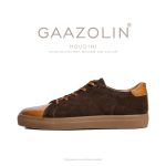 کتانی هودینی گازولین تمام گلی عسلی - GAAZOLIN Houdini Sneakers Chocolate Hny Brown SW