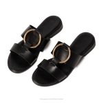 صندل لیبرین گازولین مشکی – GAAZOLIN Liberian Sandals Full Black