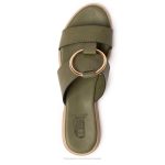 صندل لیبرین گازولین سبز روشن – GAAZOLIN Liberian Sandals Light Green