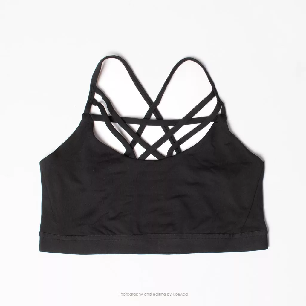 نیم تنه اسپورت مشکی اچ اند ام - H&M Sport Bra Black 619950
