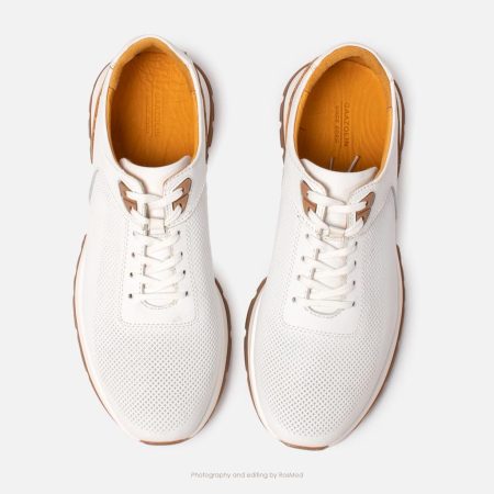 کتانی تارو گازولین سفید - GAAZOLIN Taro Sneakers White