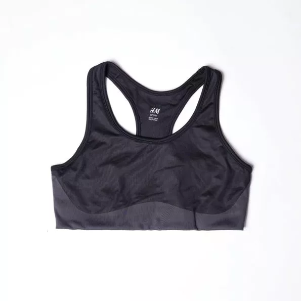 نیم تنه اسپورت اچ اند ام 08579011 - H&M Sport Bra Black