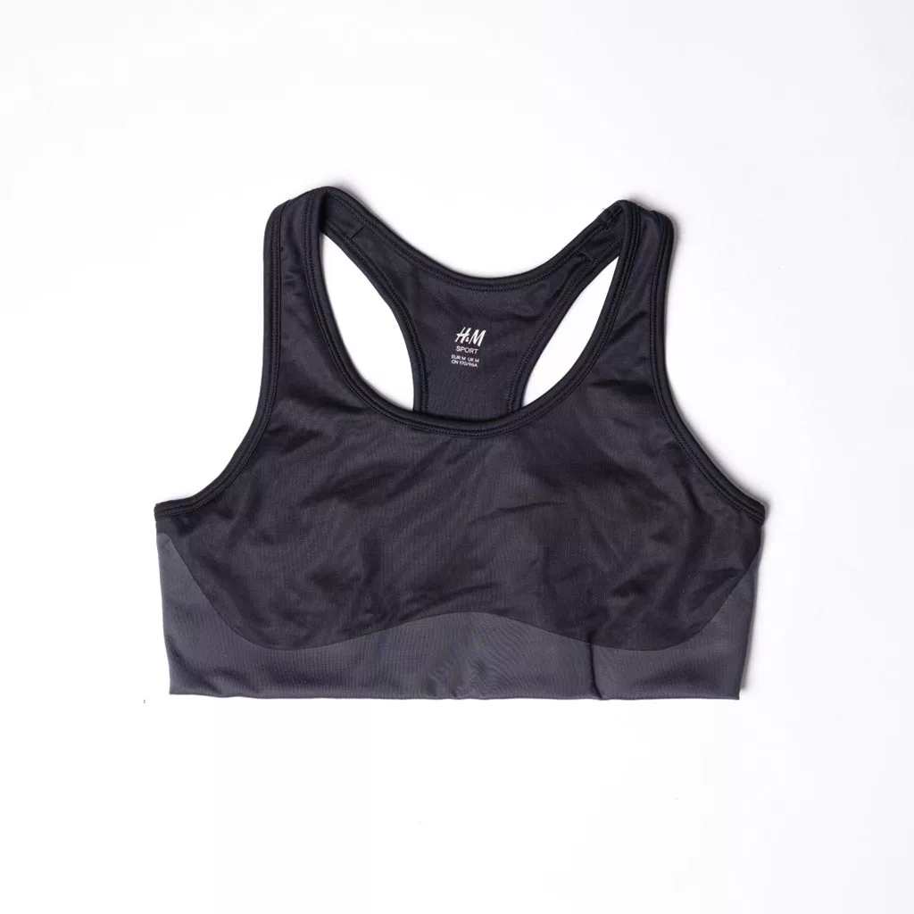 نیم تنه اسپورت اچ اند ام 08579011 - H&M Sport Bra Black