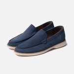 لوفر اسلیپر گازولین آبی میانه – Slipper Loafers Mid Blue