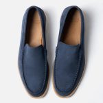 لوفر اسلیپر گازولین آبی میانه – Slipper Loafers Mid Blue