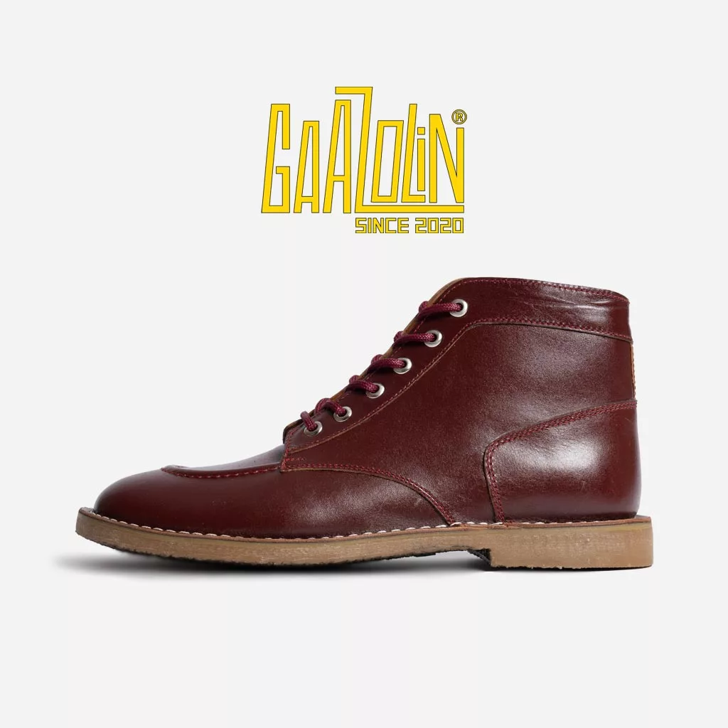 بوت ژیان گازولین زرشکی - Dyane Boots Oxblood W