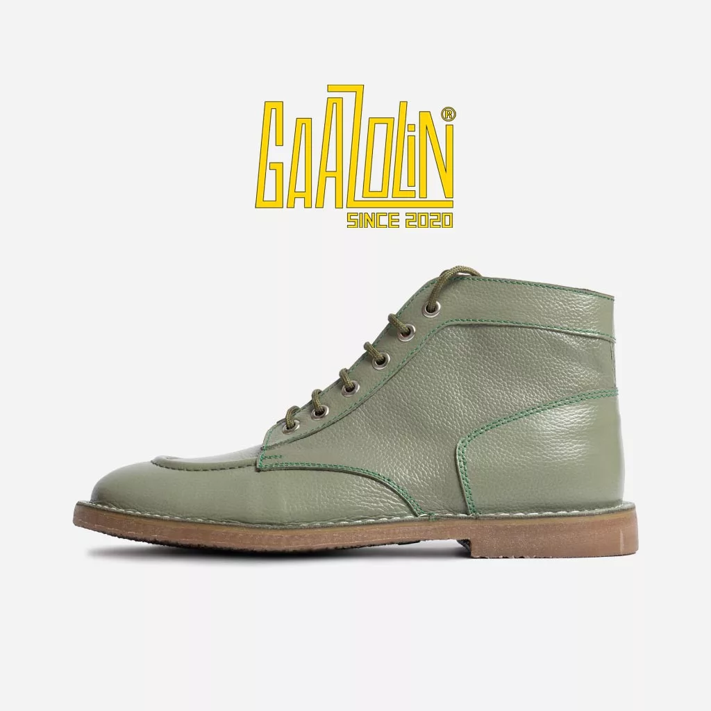 بوت ژیان گازولین پسته ای - GAAZOLIN Dyane Boots Pacifiste FW