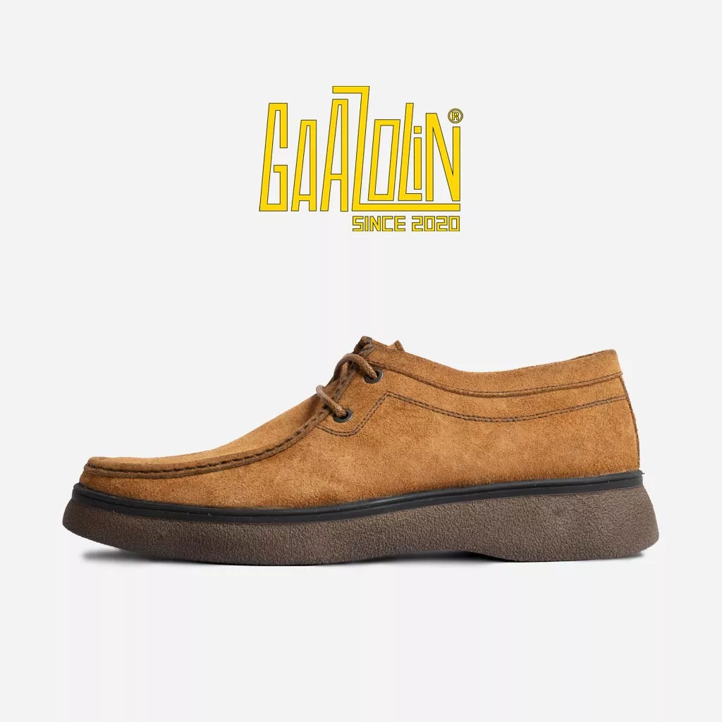 کفش روزمره هایزنبرگ 2 گازولین شتری جیر - GAAZOLIN Heisenberg II Camel S