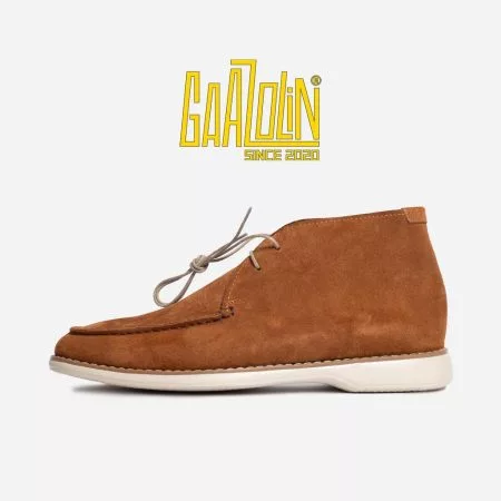کفش غرناطه گازولین شتری جیر - Gharnata Shoes Al-Waha S