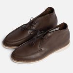 کفش غرناطه گازولین قهوه ای کریزی – Gharnata Shoes Deep Brown C