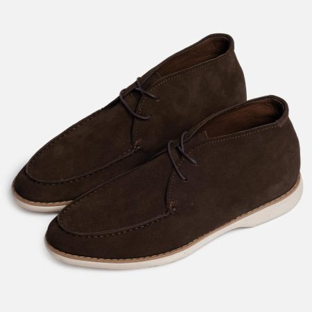 کفش غرناطه گازولین قهوه ای جیر - Gharnata Shoes Deep Brown S