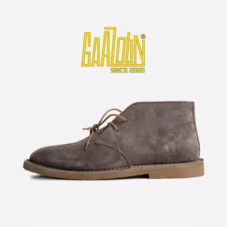 سافاری قهوه ای میانه جیر - Safari Veldskoen B Design Back Stage S