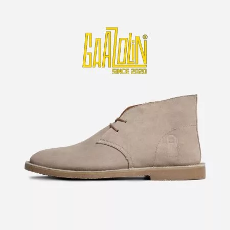 سافاری خاکی چرک جیر - Safari Veldskoen C Design Dirty Sand Time S