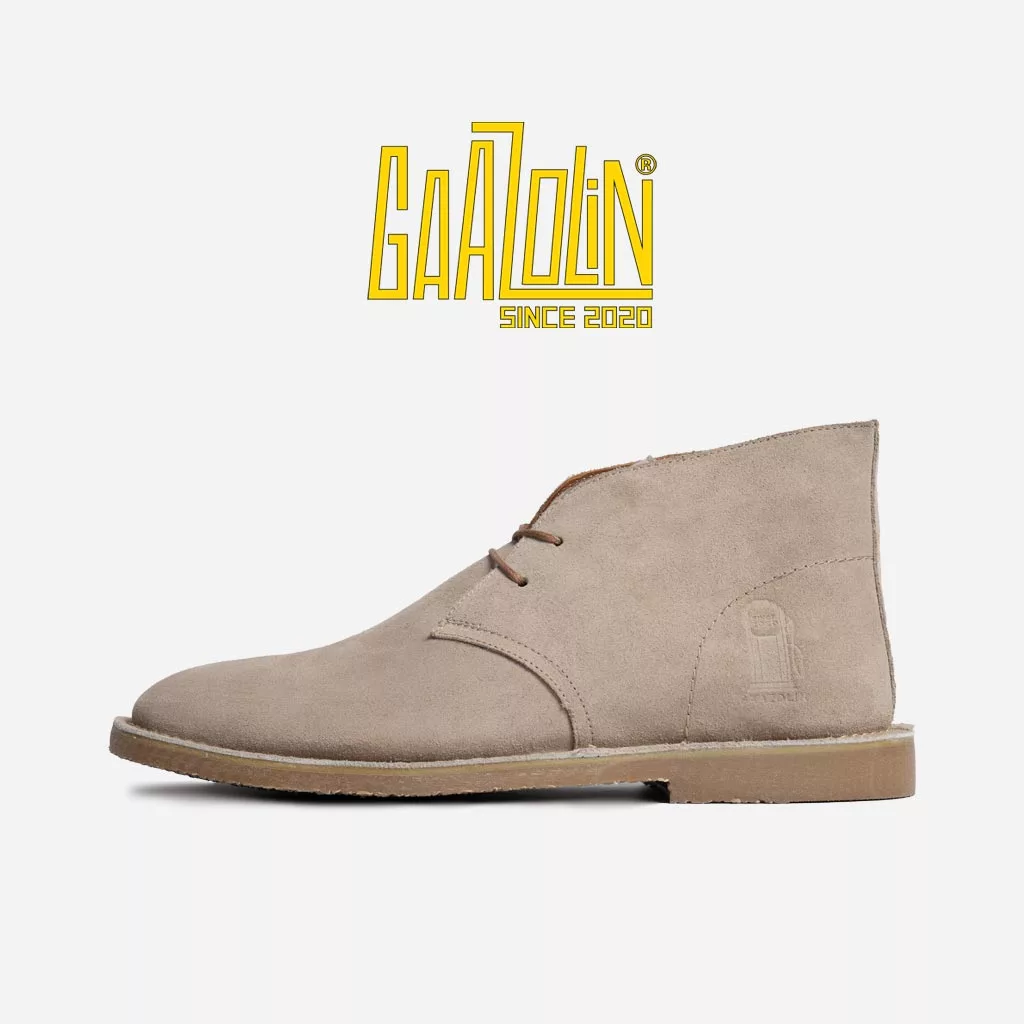 سافاری خاکی چرک جیر - Safari Veldskoen C Design Dirty Sand Time S