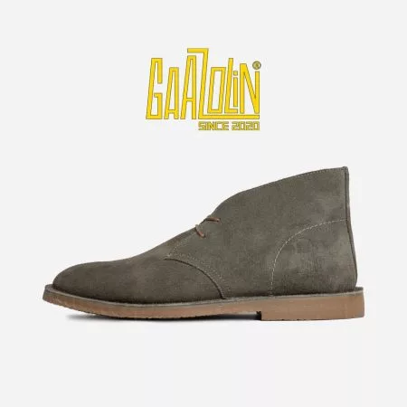 سافاری تنباکو جیر دور قرمز - Safari Veldskoen C Design Tobacco Leaves S Red Line