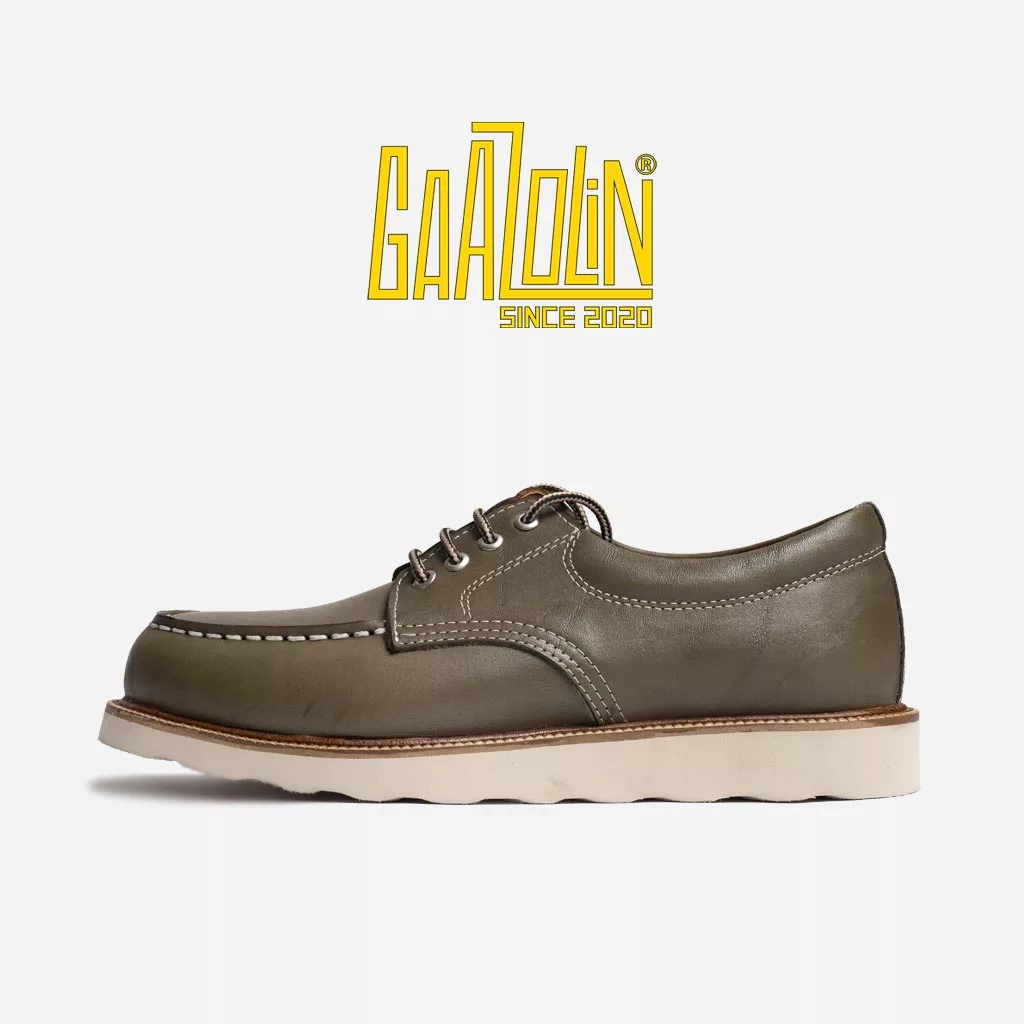 کفش گاراژ کلاسیک گازولین زیتونی - Garage Shoes Classic Moc Olive