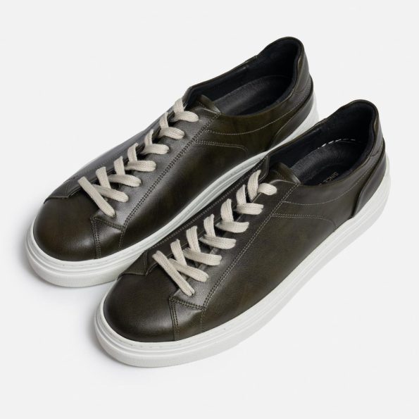 کتانی مدکس گازولین زیتونی - Madox Sneakers Deep Oil