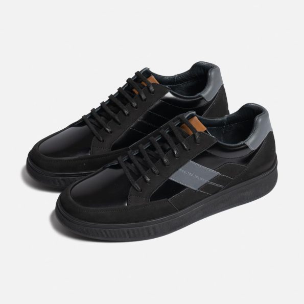 کتانی قباد گازولین مشکی - Qobad Sneakers Black