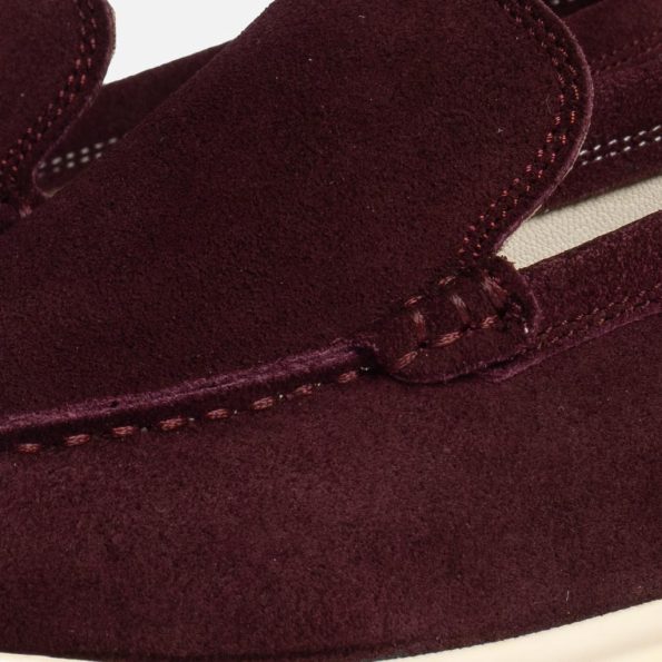 لوفر اسلیپر 2 گازولین زرشکی - Slipper Loafers 2 Maroon