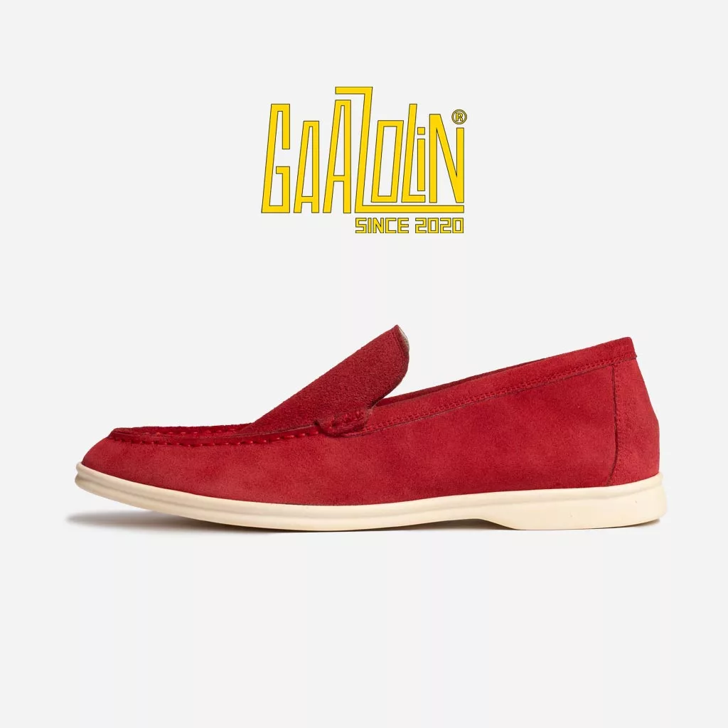 لوفر اسلیپر 2 گازولین قرمز - Slipper Loafers 2 Red