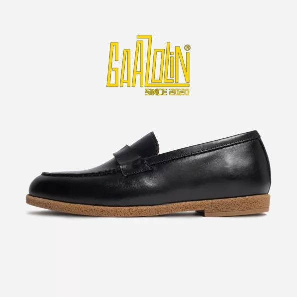 لوفر کوئین گازولین مشکی - Queen Loafers Black