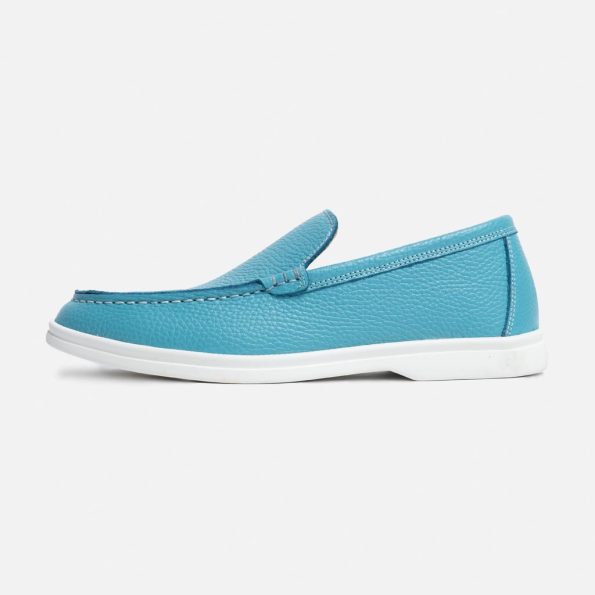 لوفر اسلیپر 2 گازولین فیروزه ای - Slipper Loafers 2 Light Blue