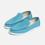 لوفر اسلیپر 2 گازولین فیروزه ای – Slipper Loafers 2 Light Blue