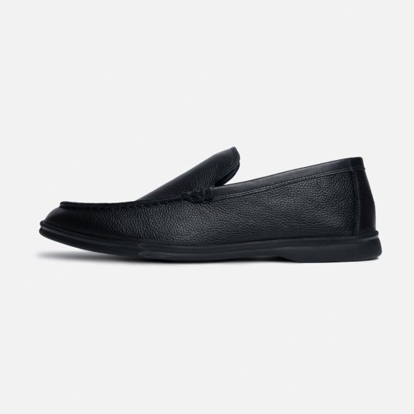 لوفر اسلیپر 2 گازولین مشکی فلوتر - Slipper Loafers 2 Mono Black