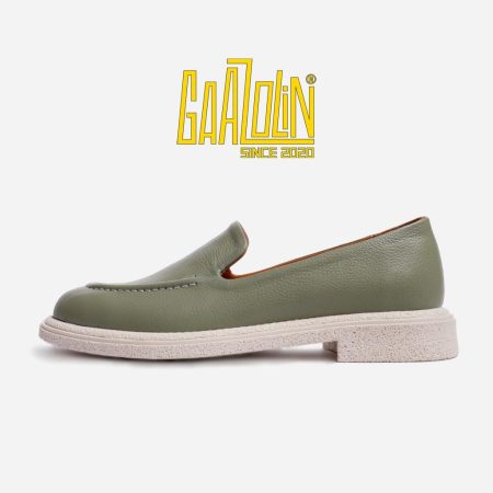 لوفر داچ گازولین پسته ای تیره - Dutch Loafers Deep Green