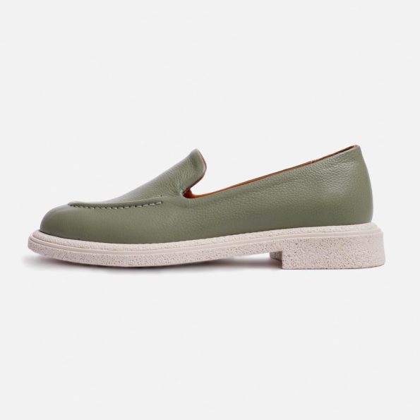 لوفر داچ گازولین پسته ای تیره - Dutch Loafers Deep Green