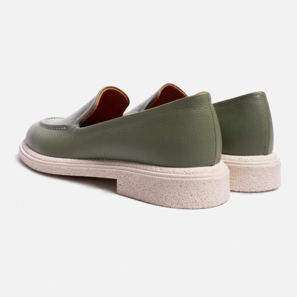 لوفر داچ گازولین پسته ای تیره - Dutch Loafers Deep Green