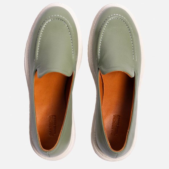 لوفر داچ گازولین پسته ای تیره - Dutch Loafers Deep Green