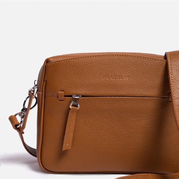 کیف دوشی میدل شتری - Middle Bag Camel