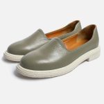 لوفر مارکی گازولین پسته ای تیره – Marquise Loafers Deep Green