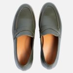 لوفر کوئین گازولین زیتونی – Queen Loafers Olive