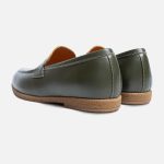 لوفر کوئین گازولین زیتونی – Queen Loafers Olive