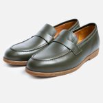 لوفر کوئین گازولین زیتونی – Queen Loafers Olive