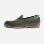 لوفر کوئین گازولین زیتونی – Queen Loafers Olive