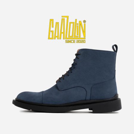 بوت اسکندر3 گازولین سرمه ای مشکی - Alexander III Boots Navy Blue H