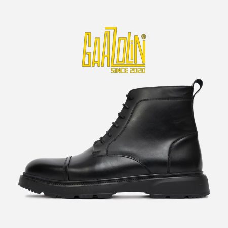 بوت کامبت گازولین تمام مشکی - Combat Boots Mono Black W