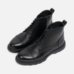 بوت کامبت گازولین تمام مشکی – Combat Boots Mono Black W