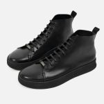 کتانی کول رایدر 2 ساقدار گازولین تمام مشکی – Cool Rider 2 High Tops Mono Black W