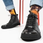 کتانی کول رایدر 2 ساقدار گازولین تمام مشکی – Cool Rider 2 High Tops Mono Black W