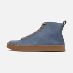 کتانی کول رایدر 2 ساقدار گازولین آبی آبرنگی – Cool Rider 2 High Tops Watercolor Blue