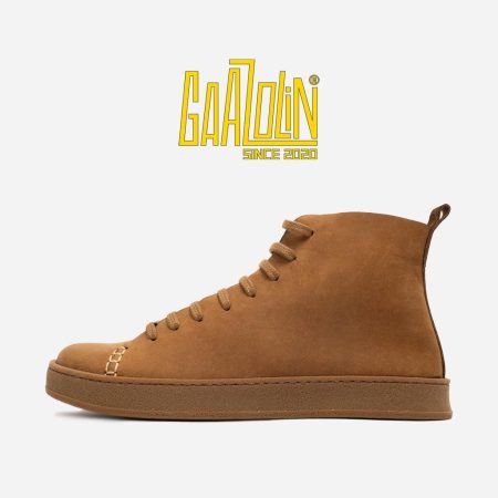 کتانی کول رایدر 2 ساقدار گازولین قهوه ای استتار - Cool Rider 2 High Tops Nutria Brown