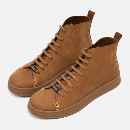 کتانی کول رایدر 2 ساقدار گازولین قهوه ای استتار - Cool Rider 2 High Tops Nutria Brown