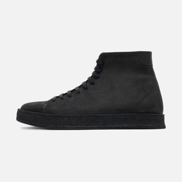 کتانی کول رایدر راو ساقدار گازولین مشکی - Cool Rider RAW High Tops Mono Black H