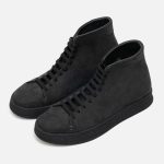 کتانی کول رایدر راو ساقدار گازولین مشکی – Cool Rider RAW High Tops Mono Black H