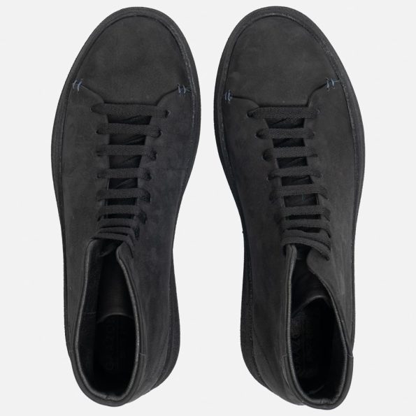 کتانی کول رایدر راو ساقدار گازولین مشکی - Cool Rider RAW High Tops Mono Black H